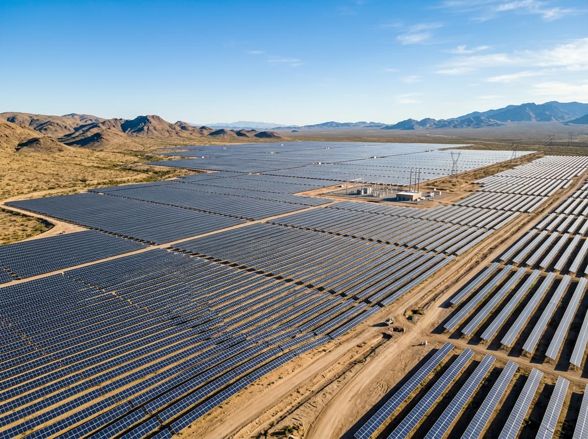 Utility Scale solar use case